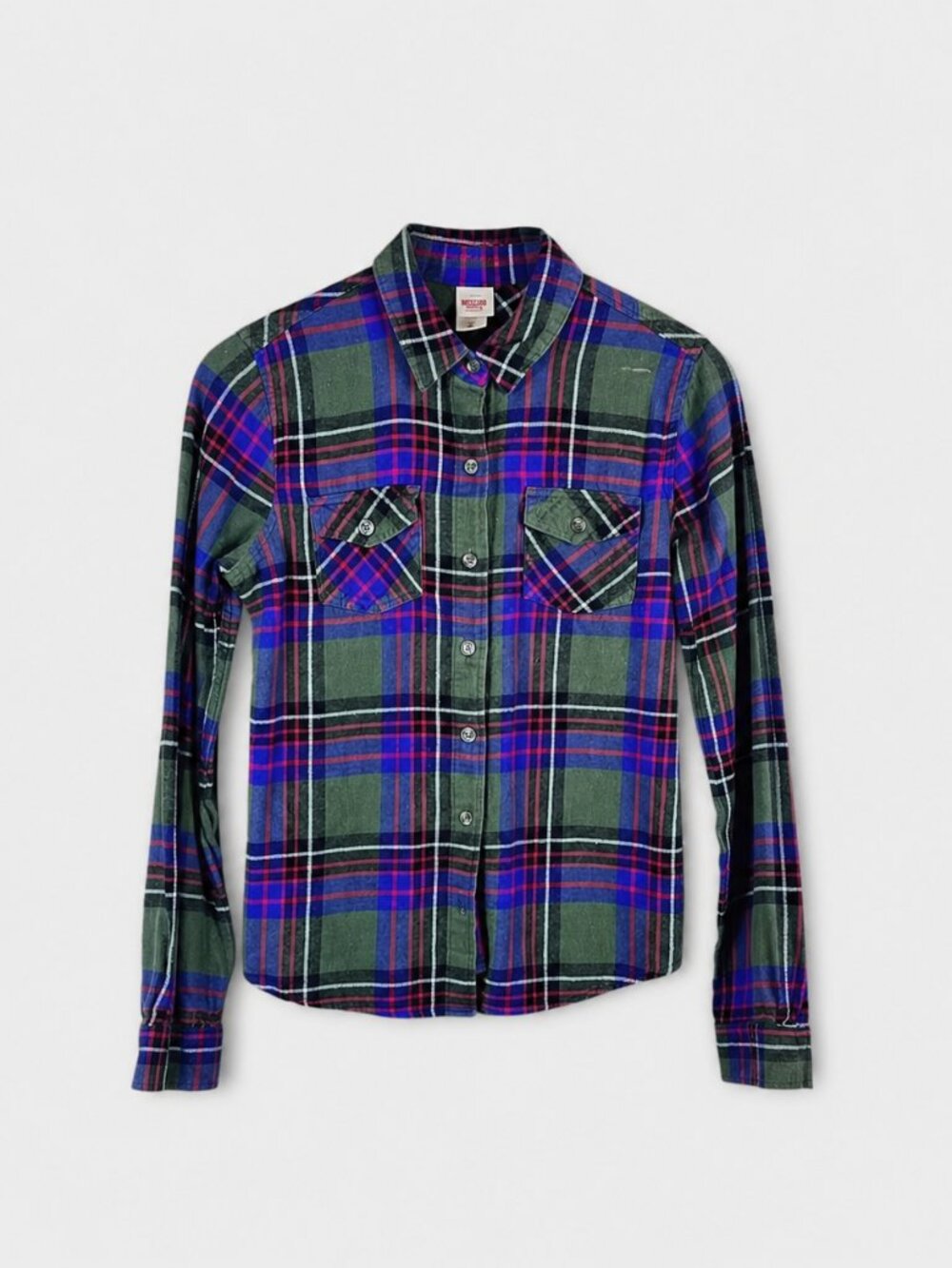 Late 2000' s Women's Mossimo Flannel Long Sleeve Shirt